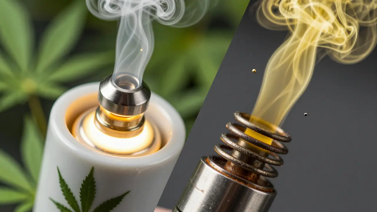 Srovnání keramického a kovového atomizéru ve vape kartridži