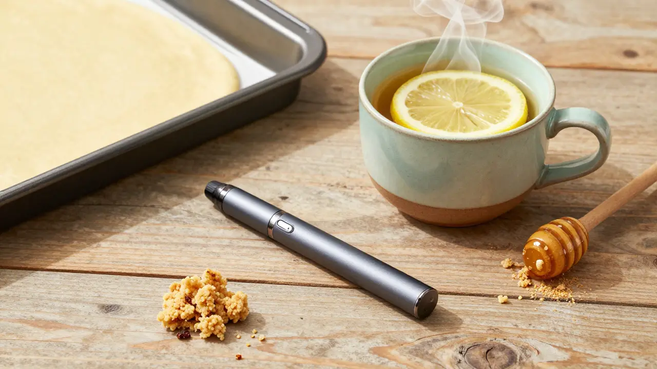 Vaporizér, čaj a pečivo jako způsoby využití CBD krumů