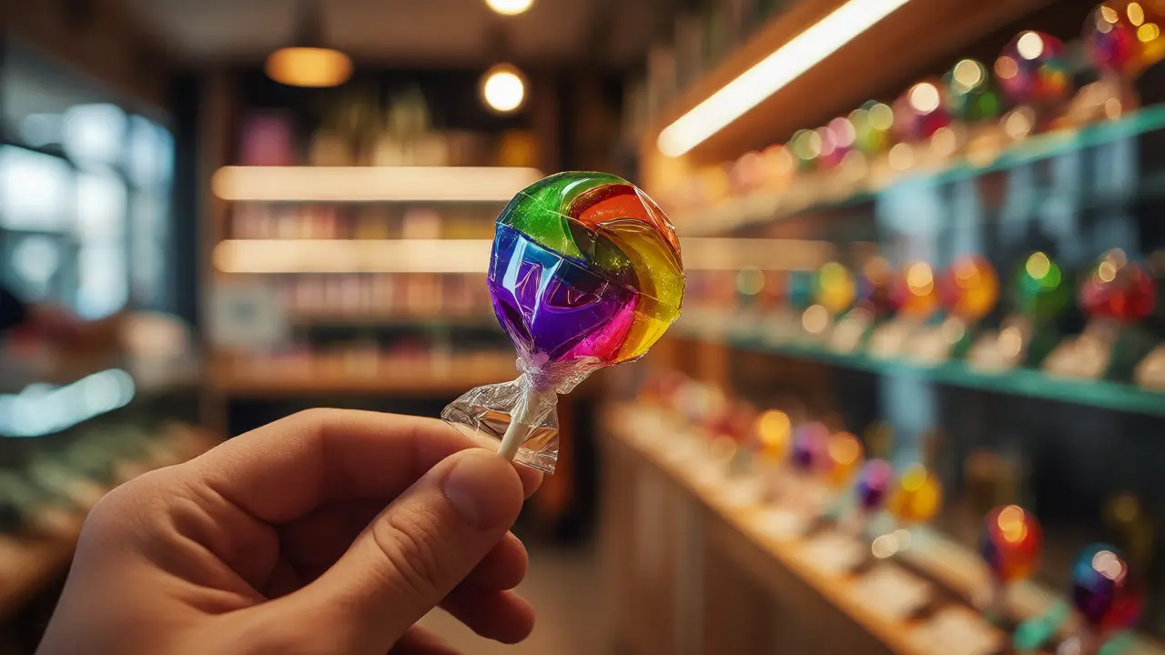 Je lollipop sativa nebo indica? Průvodce konopnými bonbony